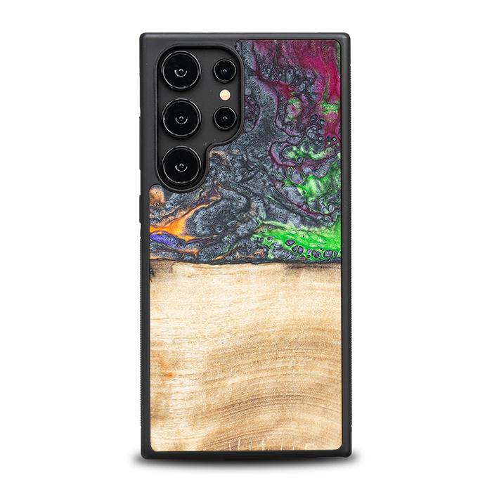 Samsung Galaxy S25 Ultra Handyhülle aus Harz und Holz - Synergy#F2