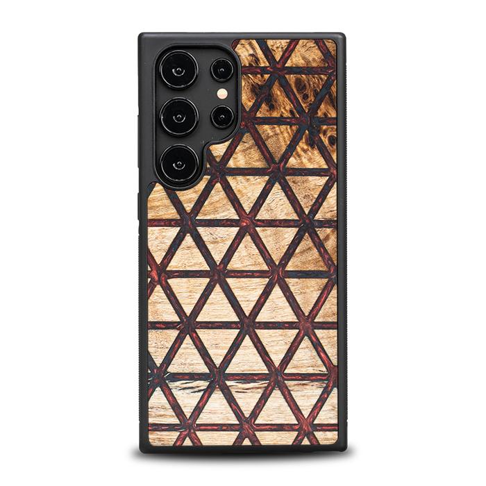 Samsung Galaxy S25 Ultra Handyhülle aus Harz und Holz - Synergy#F22