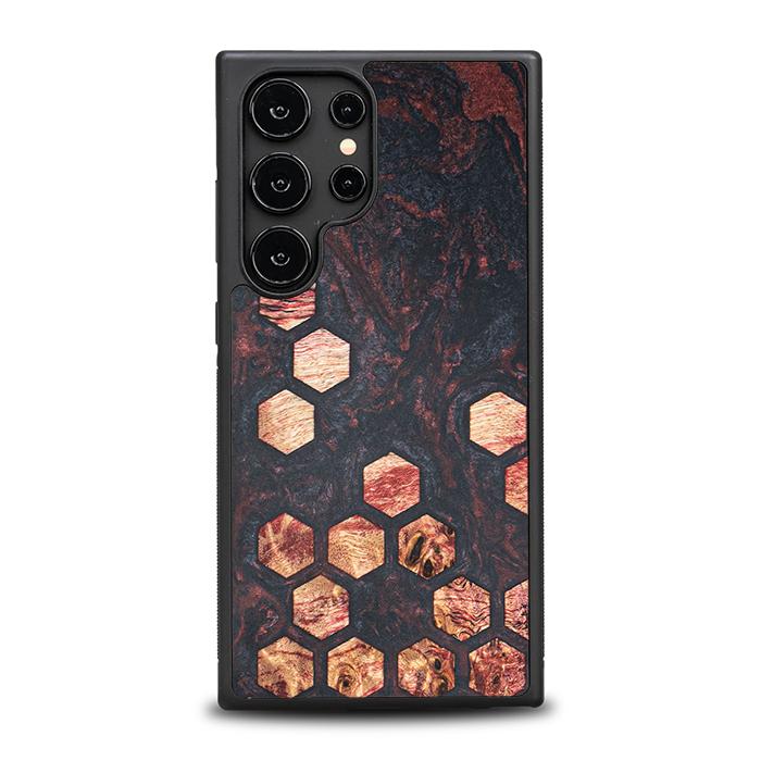 Samsung Galaxy S25 Ultra Handyhülle aus Harz und Holz - Synergy#F27