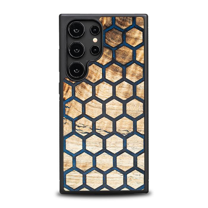 Samsung Galaxy S25 Ultra Handyhülle aus Harz und Holz - Synergy#F36