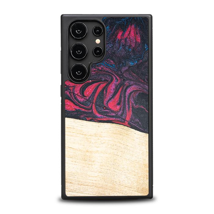 Samsung Galaxy S25 Ultra Handyhülle aus Harz und Holz - Synergy#F5