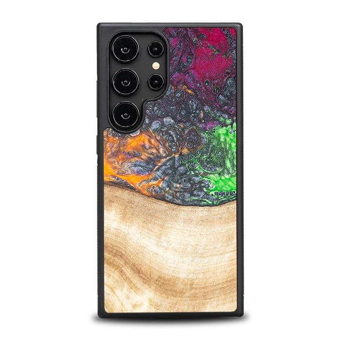 Samsung Galaxy S25 Ultra Handyhülle aus Harz und Holz - Synergy#F6