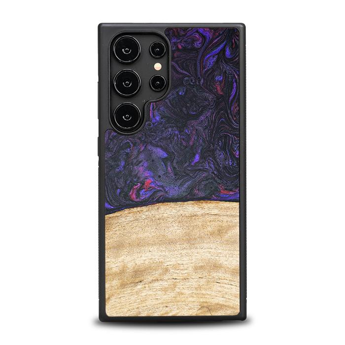 Samsung Galaxy S25 Ultra Handyhülle aus Harz und Holz - Synergy#F7
