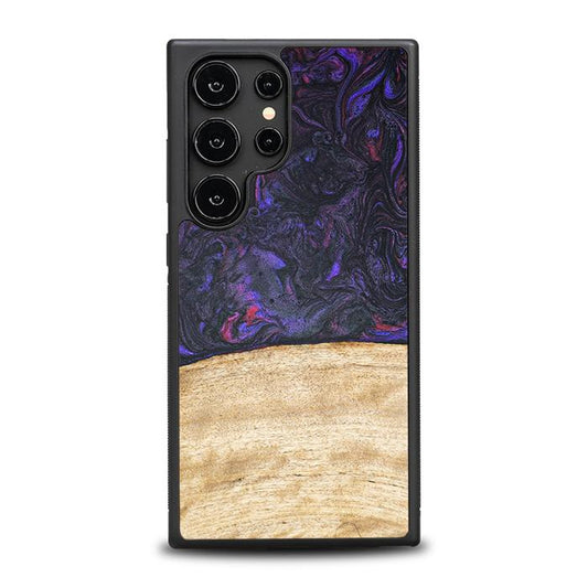 Samsung Galaxy S25 Ultra Handyhülle aus Harz und Holz - Synergy#F7