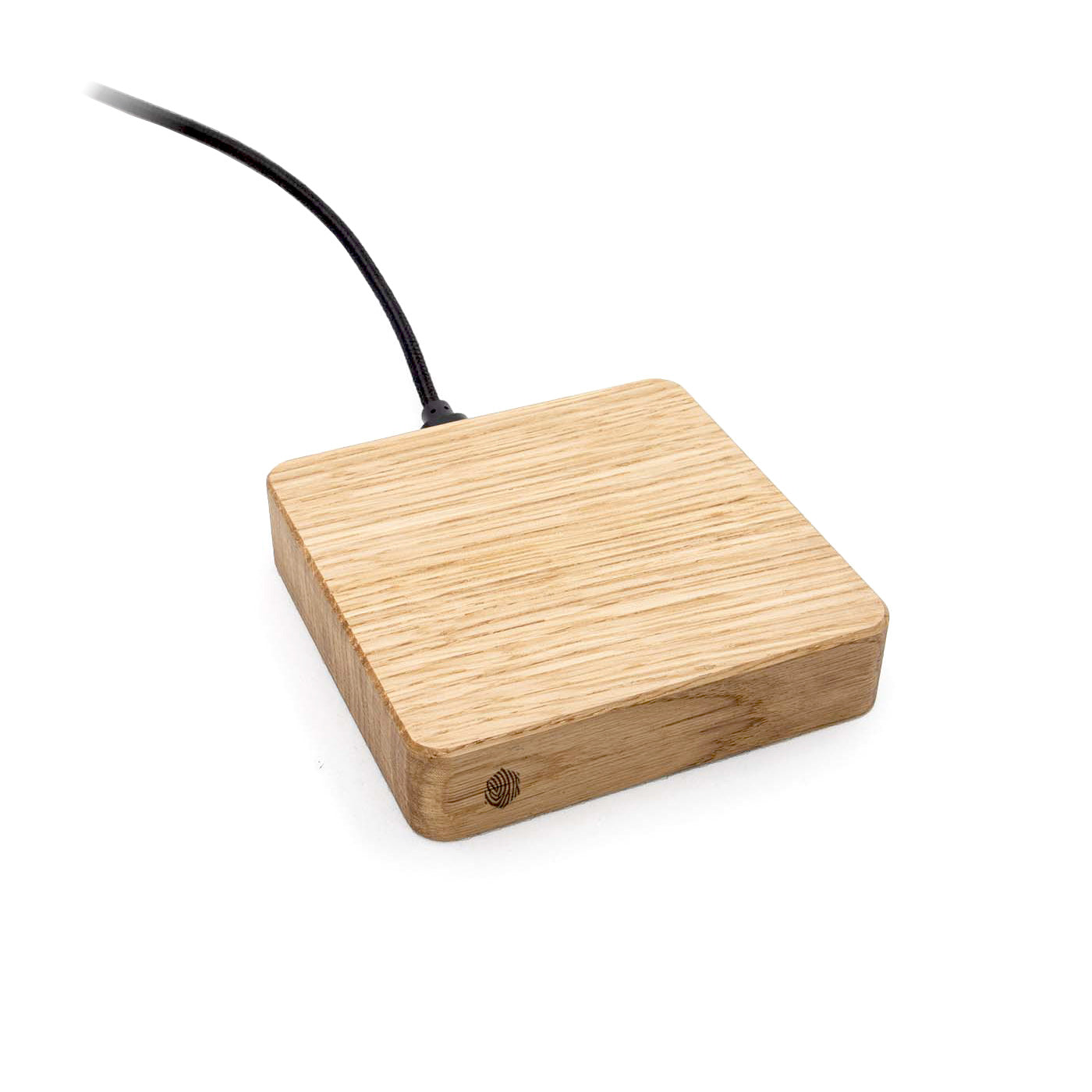 Geometric Charging Pad - Wooden Wireless Charger for iPhone, Samsung