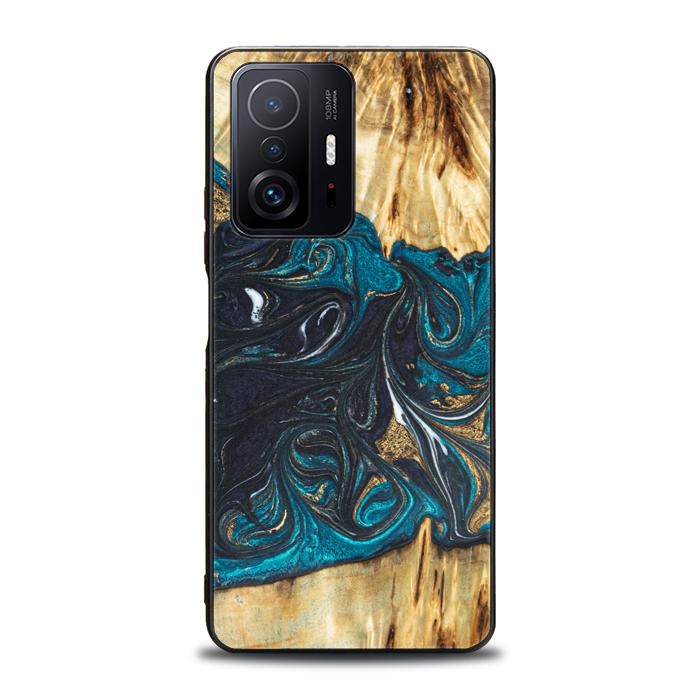 Xiaomi 11T / 11T Pro Handyhülle aus Harz und Holz - SYNERGY#E1