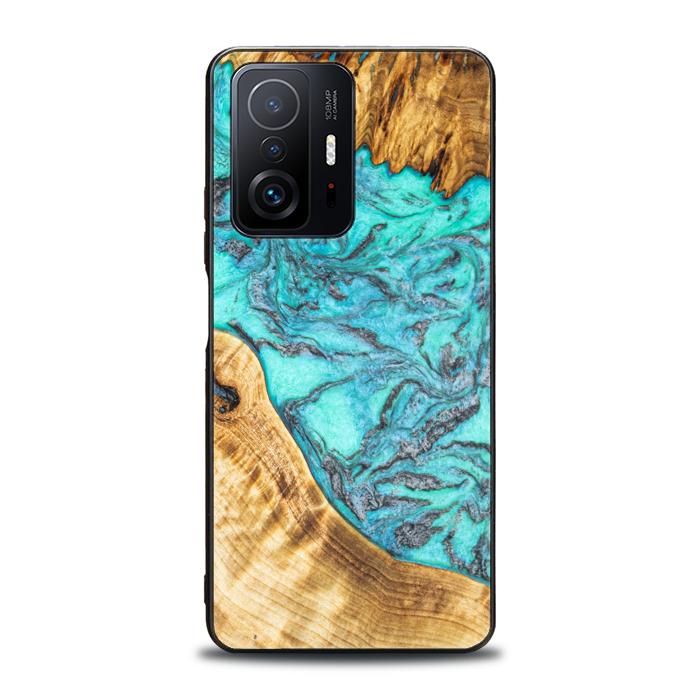 Xiaomi 11Etui na telefon T/11T Pro z żywicy i drewna - Synergy#E13