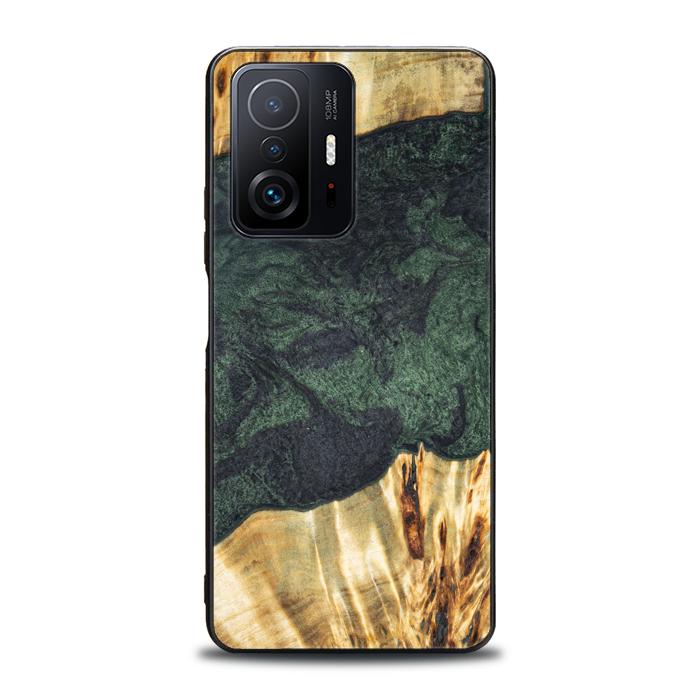 Xiaomi 11T / 11T Pro Handyhülle aus Harz und Holz - Synergy#E14