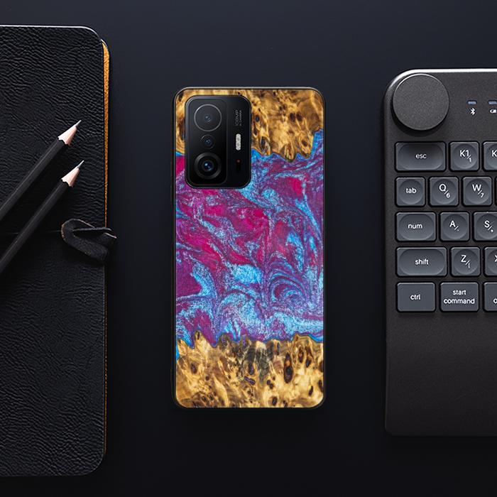 Xiaomi 11Etui na telefon T/11T Pro z żywicy i drewna - Synergy#E15