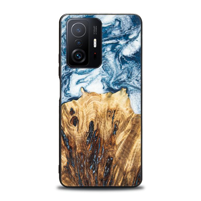 Xiaomi 11T / 11T Pro Handyhülle aus Harz und Holz - Synergy#E23