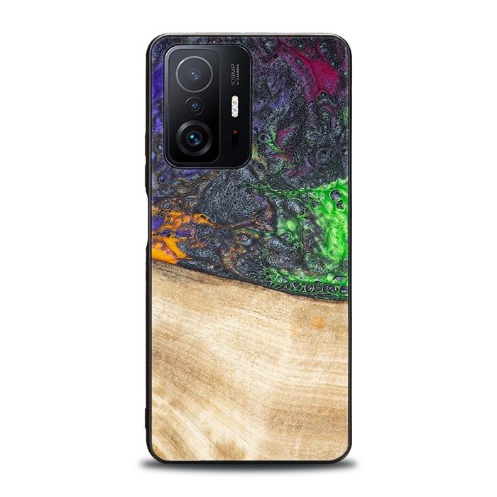 Xiaomi 11T / 11T Pro Handyhülle aus Harz und Holz - Synergy#F10