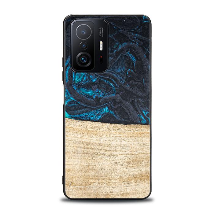 Xiaomi 11T / 11T Pro Handyhülle aus Harz und Holz - Synergy#F13