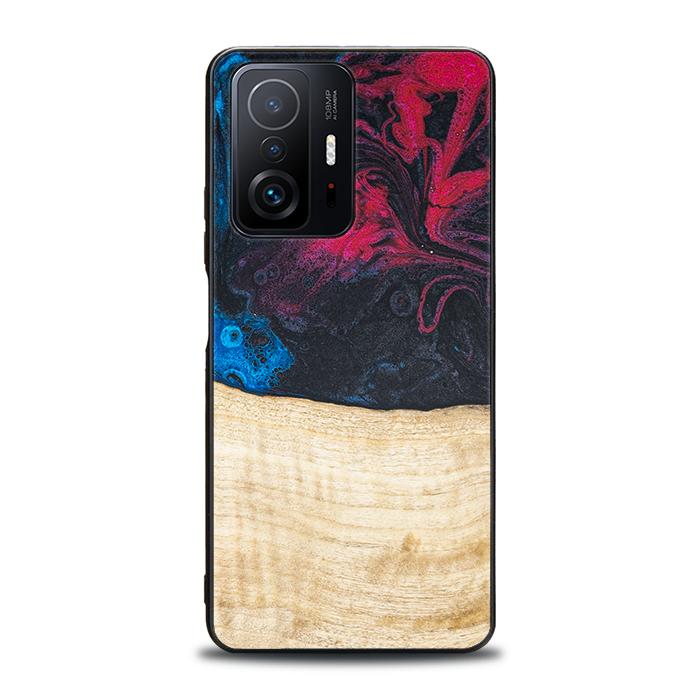 Xiaomi 11T / 11T Pro Handyhülle aus Harz und Holz - Synergy#F14