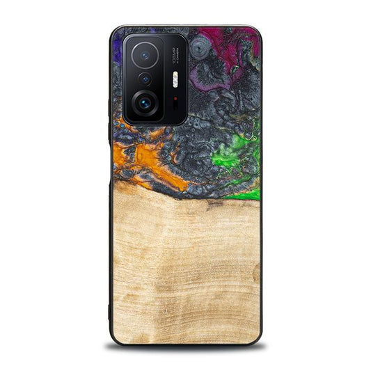 Xiaomi 11T / 11T Pro Handyhülle aus Harz und Holz - Synergy#F16