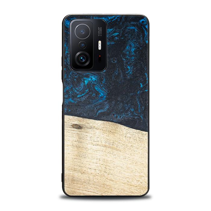 Xiaomi 11T / 11T Pro Handyhülle aus Harz und Holz - Synergy#F17
