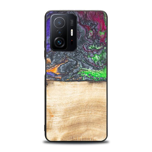 Xiaomi 11T / 11T Pro Handyhülle aus Harz und Holz - Synergy#F2