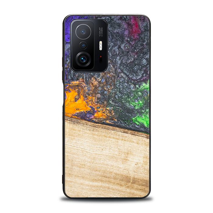 Xiaomi 11T / 11T Pro Handyhülle aus Harz und Holz - Synergy#F20