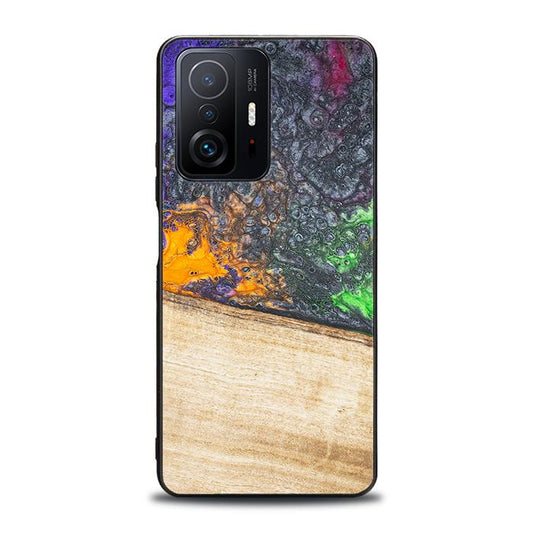 Xiaomi 11T / 11T Pro Handyhülle aus Harz und Holz - Synergy#F20