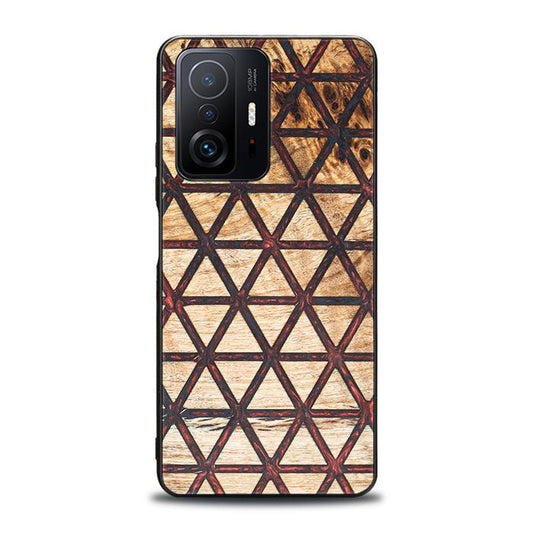 Xiaomi 11T / 11T Pro Handyhülle aus Harz und Holz - Synergy#F22