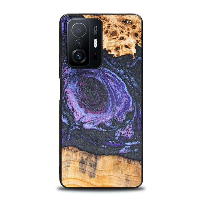 Xiaomi 11T / 11T Pro Handyhülle aus Harz und Holz - Synergy#F24