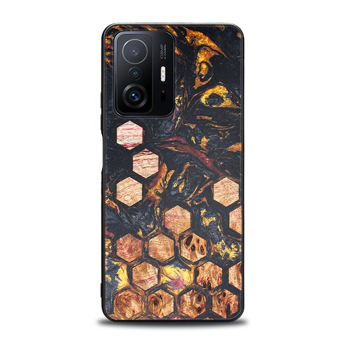 Xiaomi 11T / 11T Pro Handyhülle aus Harz und Holz - Synergy#F26