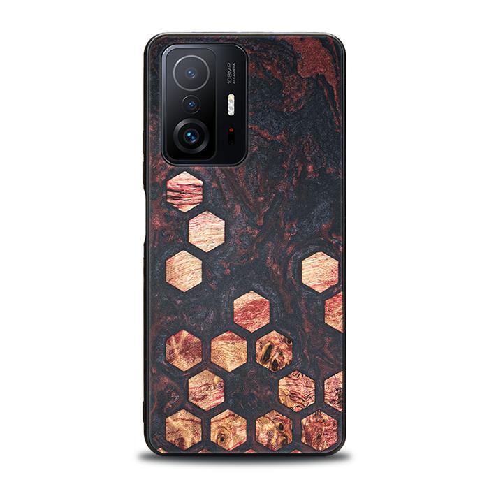 Xiaomi 11T / 11T Pro Handyhülle aus Harz und Holz - Synergy#F27