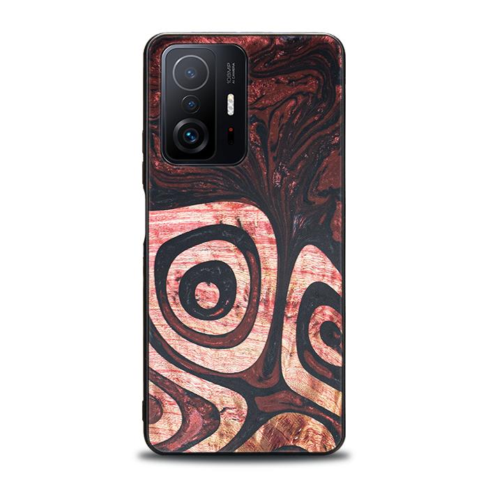 Xiaomi 11T / 11T Pro Handyhülle aus Harz und Holz - Synergy#F32