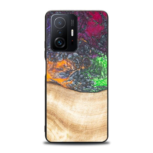 Xiaomi 11T / 11T Pro Handyhülle aus Harz und Holz - Synergy#F6