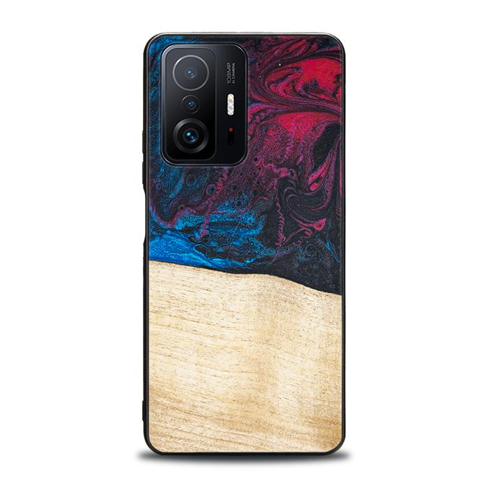 Xiaomi 11T / 11T Pro Handyhülle aus Harz und Holz - Synergy#F9