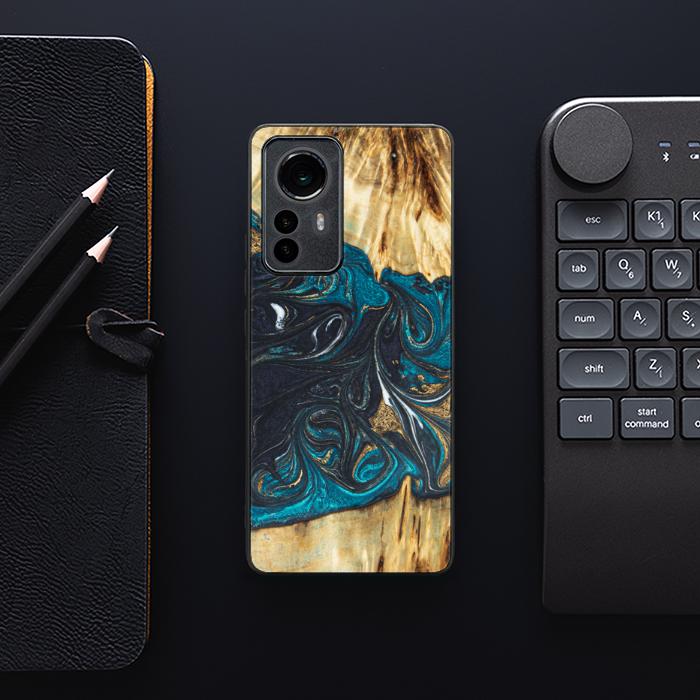 Xiaomi 12 Pro Handyhülle aus Harz und Holz - SYNERGY#E1