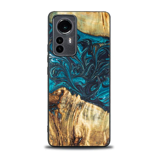 Xiaomi 12 Pro Handyhülle aus Harz und Holz - Synergy#E12