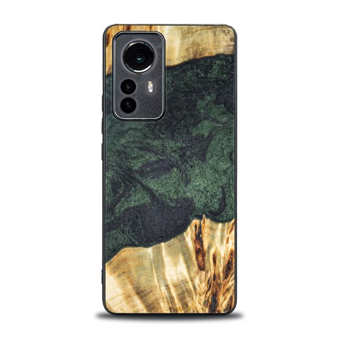 Xiaomi 12 Pro Handyhülle aus Harz und Holz - Synergy#E14