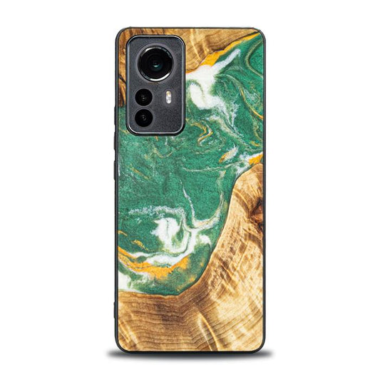 Xiaomi 12 Pro Handyhülle aus Harz und Holz - Synergy#E20