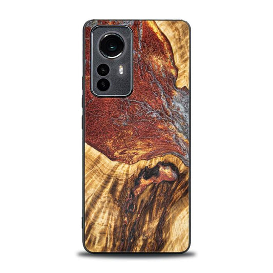 Xiaomi 12 Pro Etui na telefon z żywicy i drewna - Synergy#E9