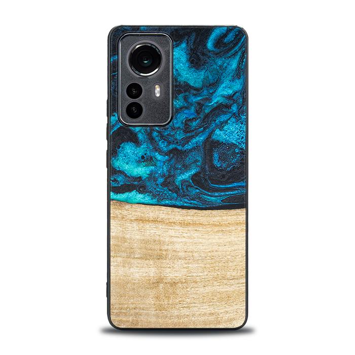 Xiaomi 12 Pro Handyhülle aus Harz und Holz - Synergy#F11