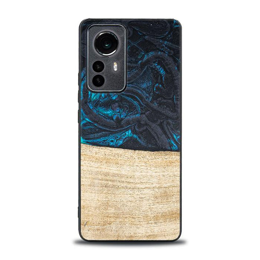 Xiaomi 12 Pro Handyhülle aus Harz und Holz - Synergy#F13