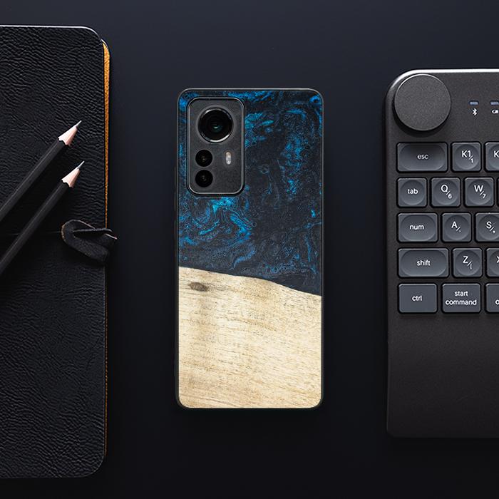 Xiaomi 12 Pro Handyhülle aus Harz und Holz - Synergy#F17