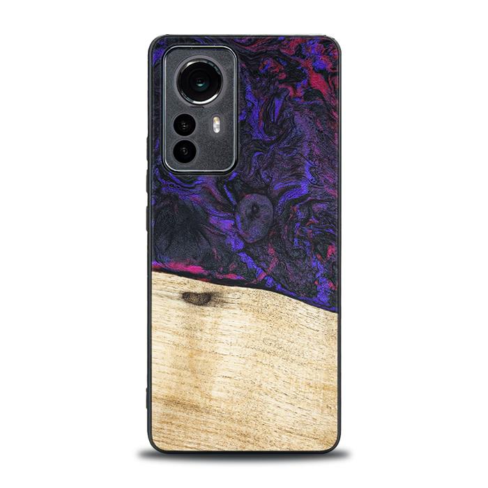 Xiaomi 12 Pro Handyhülle aus Harz und Holz - Synergy#F18