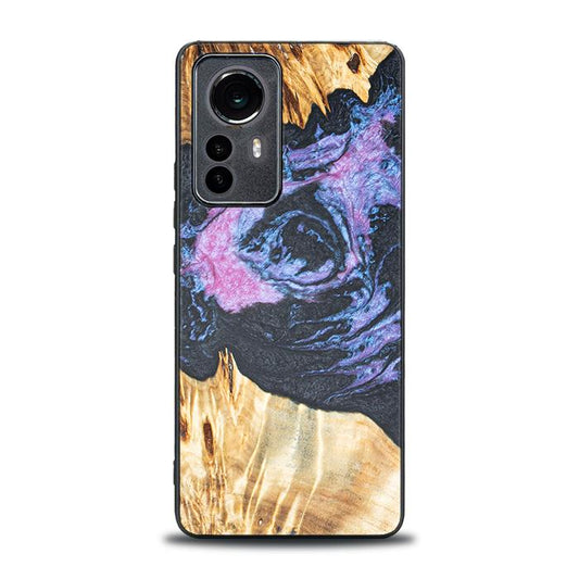 Xiaomi 12 Pro Handyhülle aus Harz und Holz - Synergy#F25