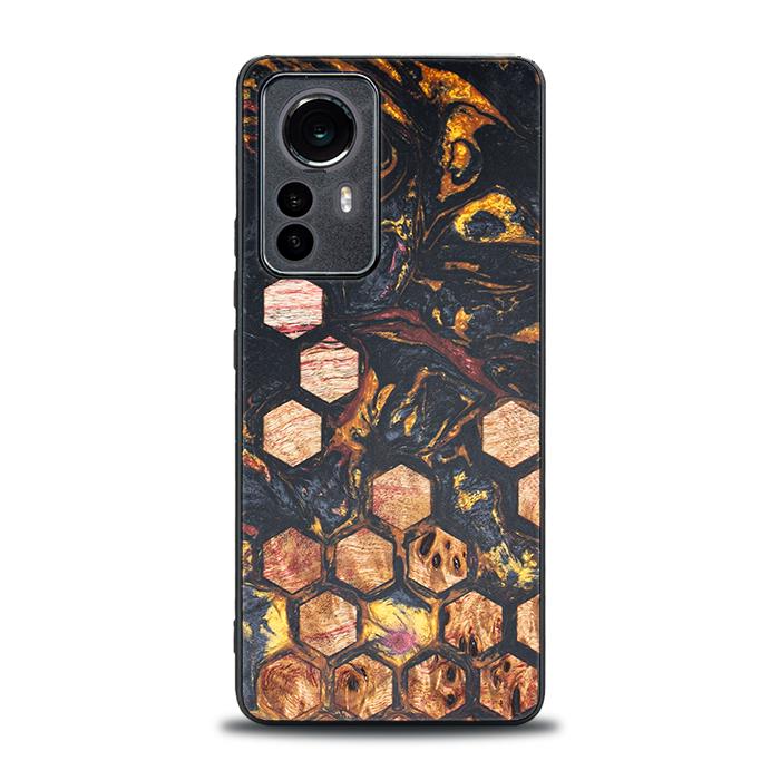 Xiaomi 12 Pro Handyhülle aus Harz und Holz - Synergy#F26