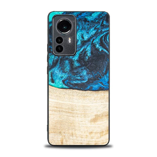 Xiaomi 12 Pro Handyhülle aus Harz und Holz - Synergy#F3