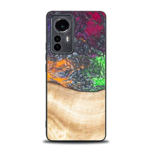 Xiaomi 12 Pro Handyhülle aus Harz und Holz - Synergy#F6