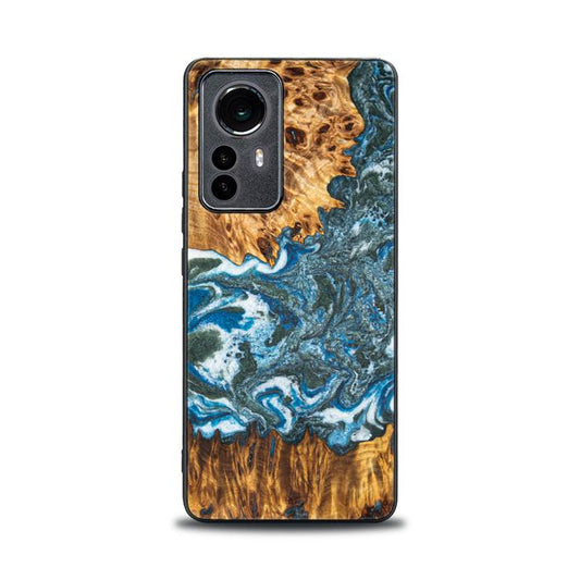 Xiaomi 12 / 12X Handyhülle aus Harz und Holz - Synergy#E17
