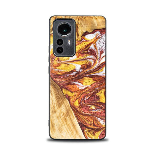 Xiaomi 12 / 12X Handyhülle aus Harz und Holz - Synergy#E4