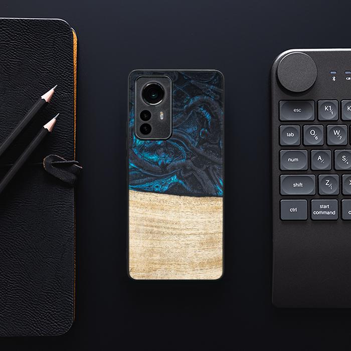 Xiaomi 12 / 12X Handyhülle aus Harz und Holz - Synergy#F13
