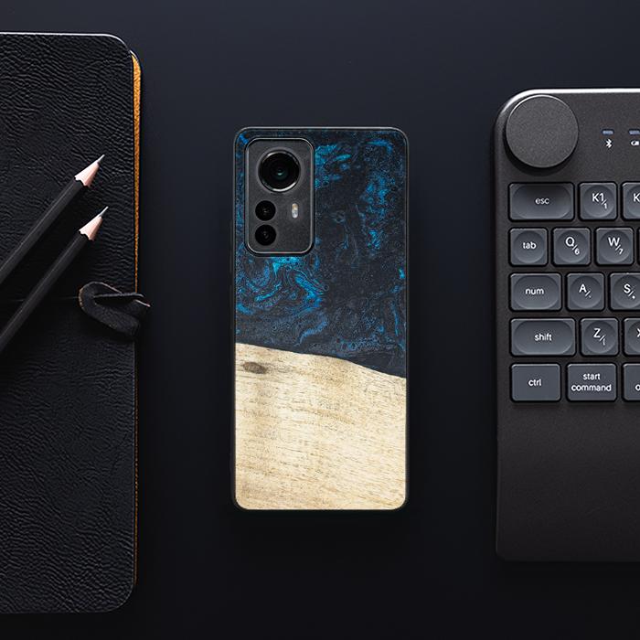 Xiaomi 12 / 12X Handyhülle aus Harz und Holz - Synergy#F17
