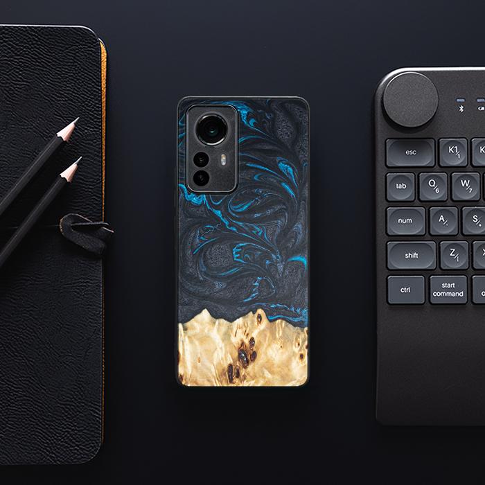 Xiaomi 12 / 12X Handyhülle aus Harz und Holz - Synergy#F21