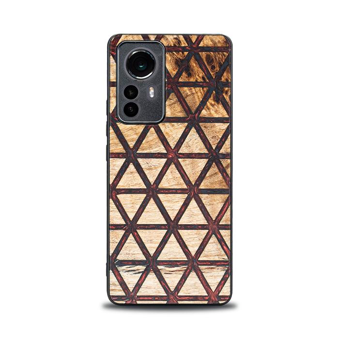 Xiaomi 12 / 12X Handyhülle aus Harz und Holz - Synergy#F22