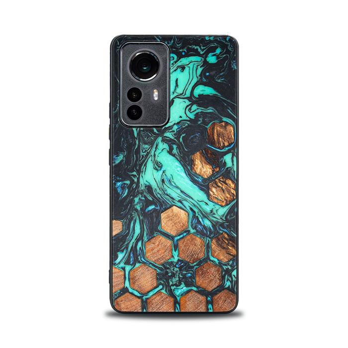 Xiaomi 12 / 12X Handyhülle aus Harz und Holz - Synergy#F23
