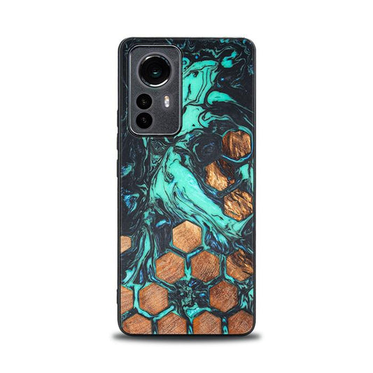 Xiaomi 12 / 12X Handyhülle aus Harz und Holz - Synergy#F23